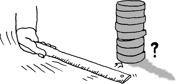 Sla de toren met damschijven weg