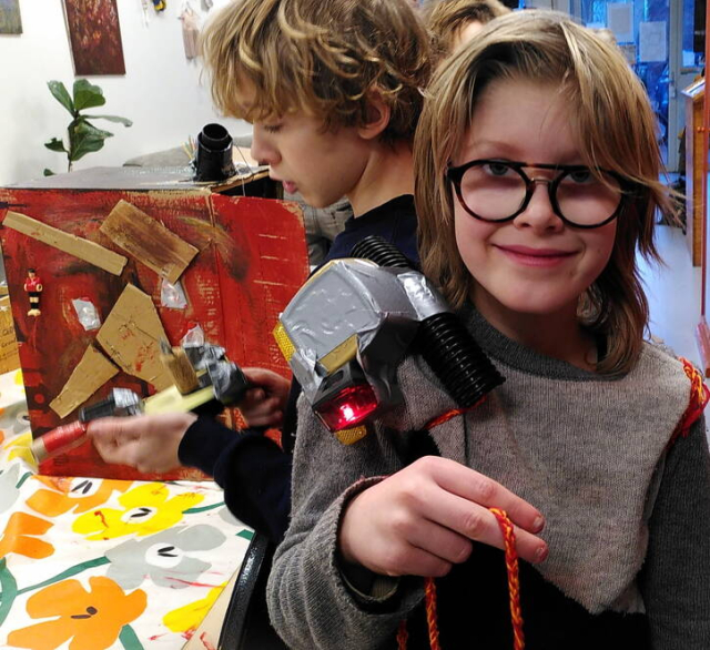 Pistool en magneetveger Pistool en magneetveger