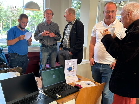 Tijdens de open dag in Buurthuis Lydia Tijdens de open dag in Buurthuis Lydia