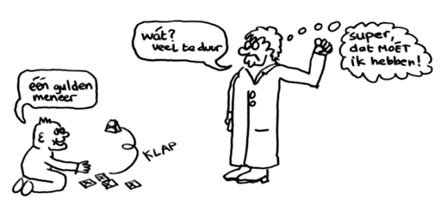 Dr.Daan op de vrijmarkt